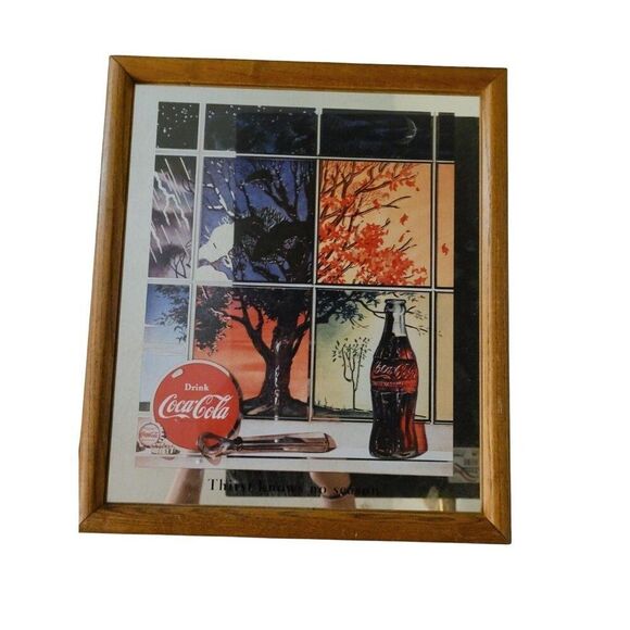 Vintage Limited Edition Extremely Rare Collectors Edition Coca~Cola Mirror - Picture 1 of 2
